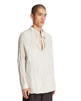 Beige Silk Shirt | PDP | Antonia