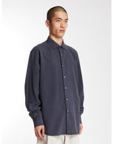 Blue Silk Shirt | PDP | Antonia