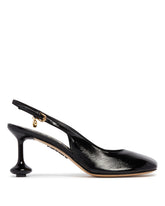 Black Toy Slingbacks | PDP | Antonia