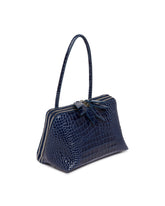 Borsa L'Altra Di Milano In Pelle Blu | PDP | Antonia