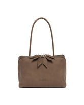 Gray Leather L'Altra Di Milano Bag | PDP | Antonia