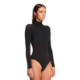 Black Second Skin Body Suit | PDP | Antonia