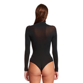 Black Second Skin Body Suit | PDP | Antonia