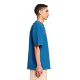 T-Shirt Blu Con Logo - MONCLER GENIUS | PLP | dAgency