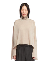 Beige Asymmetrical Top | PDP | Antonia
