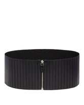 Black Corset Stretch Belt - CINTURE DONNA | PLP | dAgency