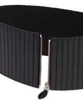 Black Corset Stretch Belt | PDP | dAgency