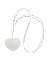 White Mini Coeur Keychain | PDP | Antonia