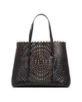 Black Mina 32 Shopping Bag - ALAIA | PLP | dAgency