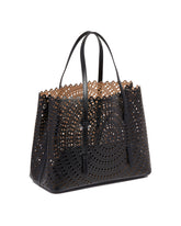 Black Mina 32 Shopping Bag - Alaia donna | PLP | dAgency