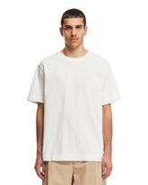 T-Shirt Bianca In Cotone - T-SHIRTS UOMO | PLP | dAgency