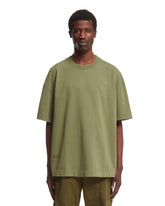Dust Green Cotton T-Shirt - APPLIED ART FORMS | PLP | dAgency
