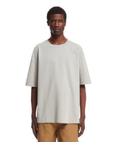 Ghost Gray Cotton T-Shirt - T-SHIRTS UOMO | PLP | dAgency