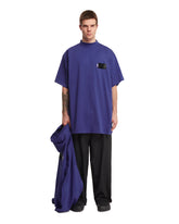 T-Shirt Con Logo Blu - T-SHIRTS UOMO | PLP | dAgency