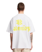 White Tape Type T-Shirt | PDP | dAgency