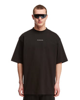 T-Shirt Con Logo Nera - Balenciaga uomo | PLP | dAgency