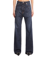 Jeans Flared Blu Scuro - Balenciaga donna | PLP | dAgency