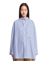 Blue Nathalie Oversized Shirt - CAMICIE DONNA | PLP | dAgency