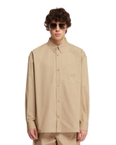 Camicia Beige In Cotone - Gucci uomo | PLP | dAgency