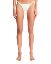White Adjustable Bikini Bottom | PDP | dAgency
