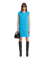 Blue Sleeveless Mini Dress - Jil sander donna | PLP | dAgency