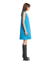 Blue Sleeveless Mini Dress | PDP | dAgency