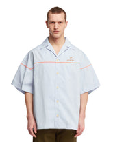 Light Blue Logoed Short Sleeve Shirt | KOLOR | dAgency