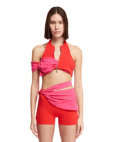 Red And Pink Halter Top | NIKE | All | dAgency