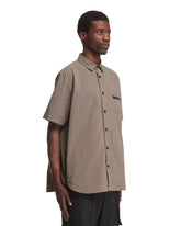 Camicia Con Dettaglio Zip Verde | PDP | dAgency