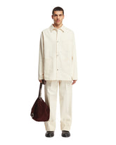 Pantaloni Con Risvolto Bianco - SETCHU | PLP | dAgency
