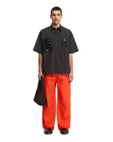 Camicia Con Tasca In PVC Nera - UNDERCOVER MEN | PLP | dAgency