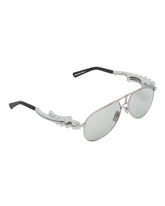 Silver Aviator Sunglasses - Men's accessories | PLP | dAgency