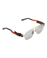 Golden Aviator Sunglasses | PDP | dAgency