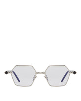 Silver P70 Mask Sunglasses - KUBORAUM WOMEN | PLP | dAgency