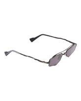 Gray Z23 Mask Sunglasses - KUBORAUM MEN | PLP | dAgency