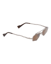 Brown Z23 Mask Sunglasses - KUBORAUM MEN | PLP | dAgency