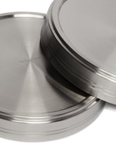 Set of 2 Stainless Steel Pasta Plates | PDP | Antonia