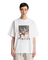 White Printed T-Shirt - SEVESKIG | PLP | dAgency