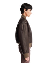 Giacca Morisel in Pelle Marrone | PDP | Antonia