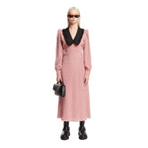 Pink Midi Dress - ALESSANDRA RICH WOMEN | PLP | dAgency