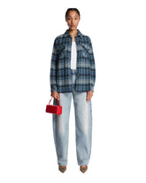 Blue Tartan Shirt - GOD'S TRUE CASHMERE WOMEN | PLP | Antonia