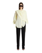 Yellow Draped Kiki Shirt - Women's shirts | PLP | Antonia