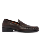 Brown Loafers with Initials | PDP | Antonia
