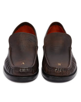 Brown Loafers with Initials | PDP | Antonia