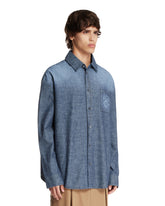 Blue Cotton Shirt | PDP | Antonia