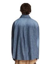 Blue Cotton Shirt | PDP | Antonia