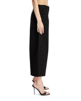 Black Cropped Balloon Jeans | PDP | Antonia