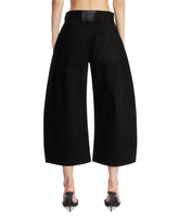 Black Cropped Balloon Jeans | PDP | Antonia