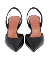 Black Holli Leather Pumps | PDP | Antonia