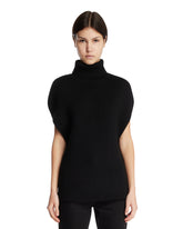 Black Cape Sweater - new arrivals women's clothing | PLP | Antonia